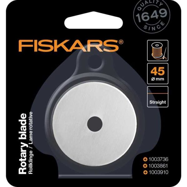 Fiskars Ανταλλακτικό Κόφτη Rotary Blade 45mm Straight Cutting 1003862