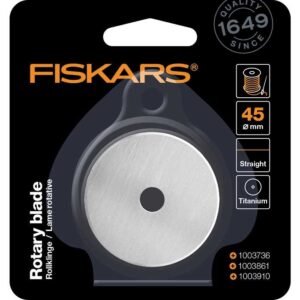 Fiskars Ανταλλακτικό Κόφτη Titanium Rotary Blade 45mm Straight Cutting 1003909