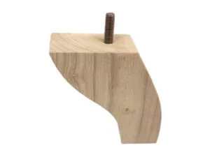 Ξύλινο Πόδι Επίπλου Λοξό Ύψος 13cm – 109
