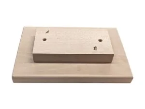 Ξύλινο Πόδι Διπλός Τάκος Ύψος 4,5cm – 219