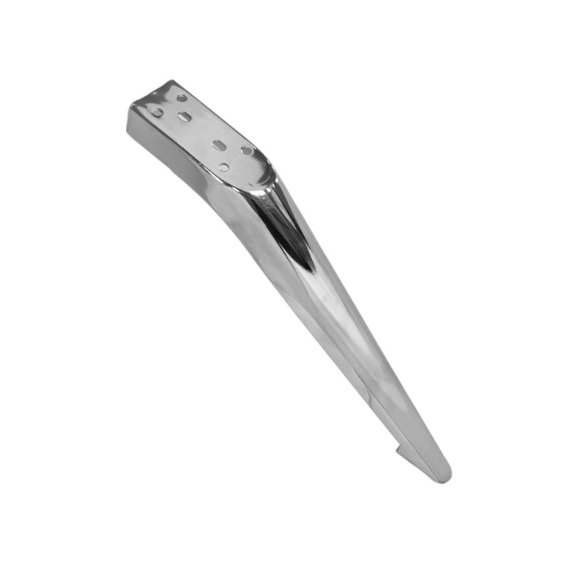 Μεταλλικό Πόδι Λοξό Νίκελ Μήκος 30cm x Ύψος 10cm - AF029-1