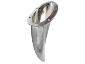 Μεταλλικό Πόδι Λοξό Νίκελ Ύψος 15cm – CH0119