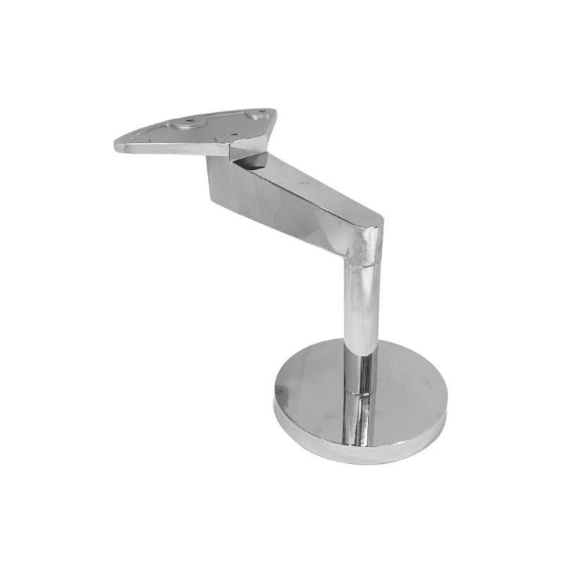 Μεταλλικό Πόδι Νίκελ Ύψος 14cm - CH0701