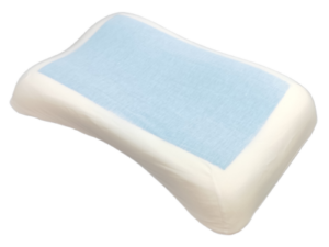 Μαξιλάρι Memory Foam Contoured Curved Cool Gel 60x43x9-12cm | 1902-434