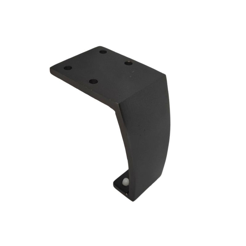 Μεταλλικό Πόδι Επίπλου Μαύρο Ματ Ύψος 10cm - KA0381-2