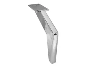 Μεταλλικό Πόδι Με Κλίση Νίκελ Ύψος 16cm – KAP060