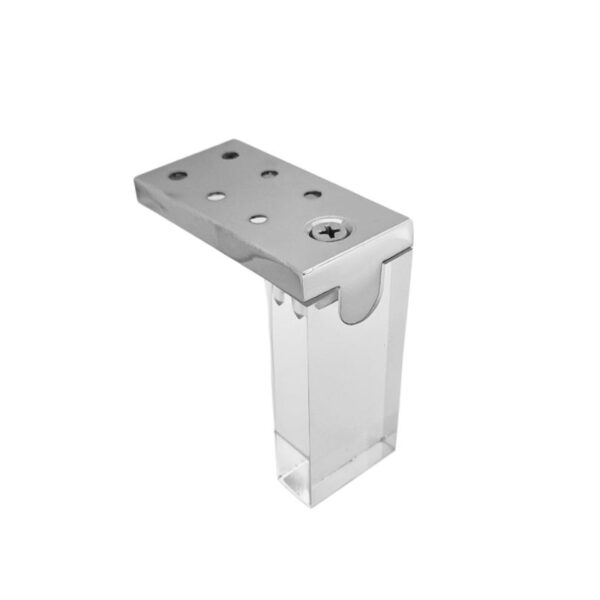 Πόδι Plexiglass Διαφανές Ύψος 9cm - L035