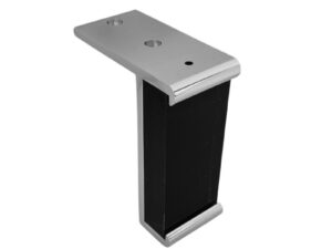 Πόδι Plexiglass Μαύρο Ύψος 10cm – L082B