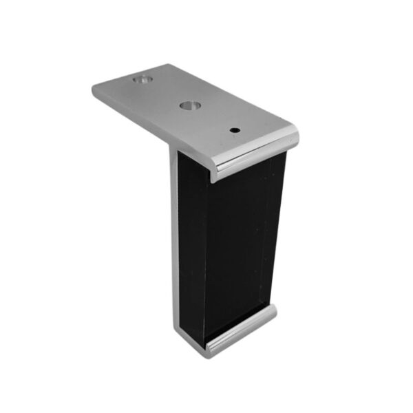 Πόδι Plexiglass Μαύρο Ύψος 10cm - L082B