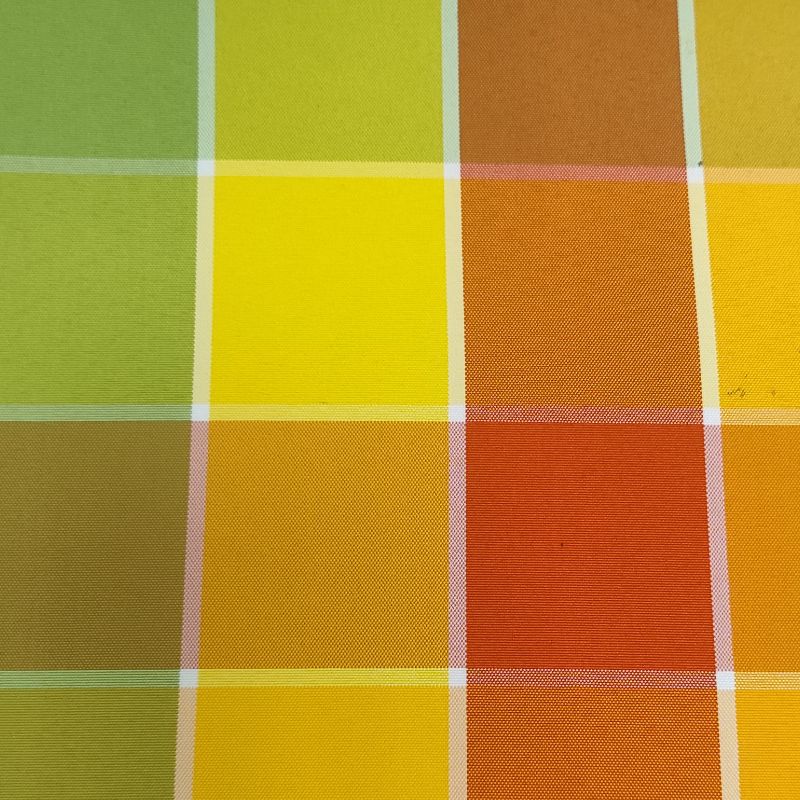 Ύφασμα Εξωτερικού Χώρου, Σε Σχήμα Καρό Πολύχρωμο.