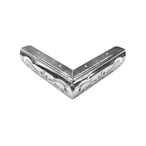 Μεταλλικό Πόδι Επίπλου Μπαρόκ Νίκελ 15 x 5,5cm - ΚΑ 0548