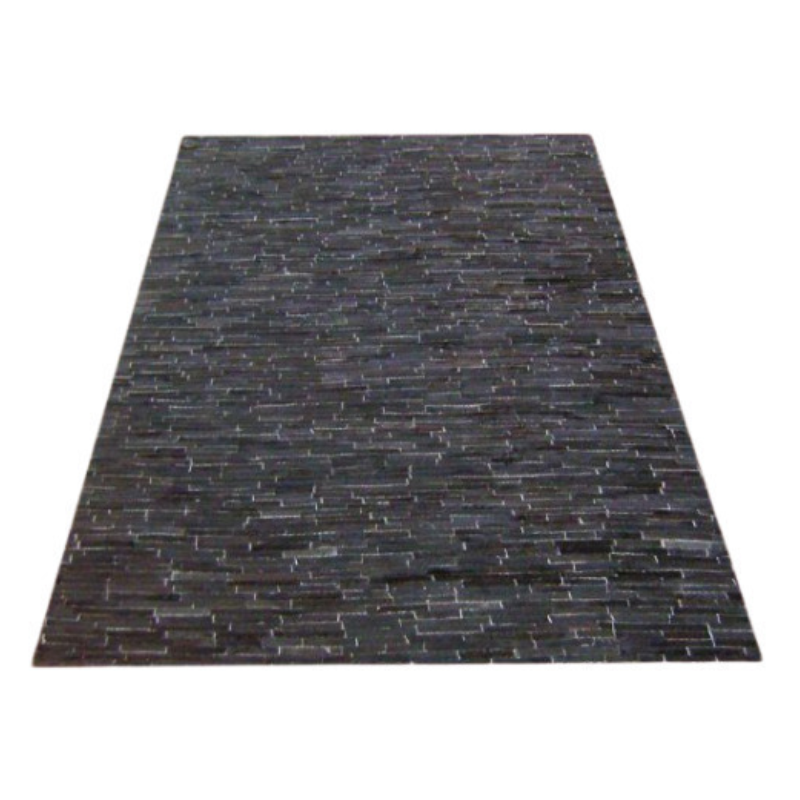 Χαλί Δερμάτινο Μαύρο KB-89