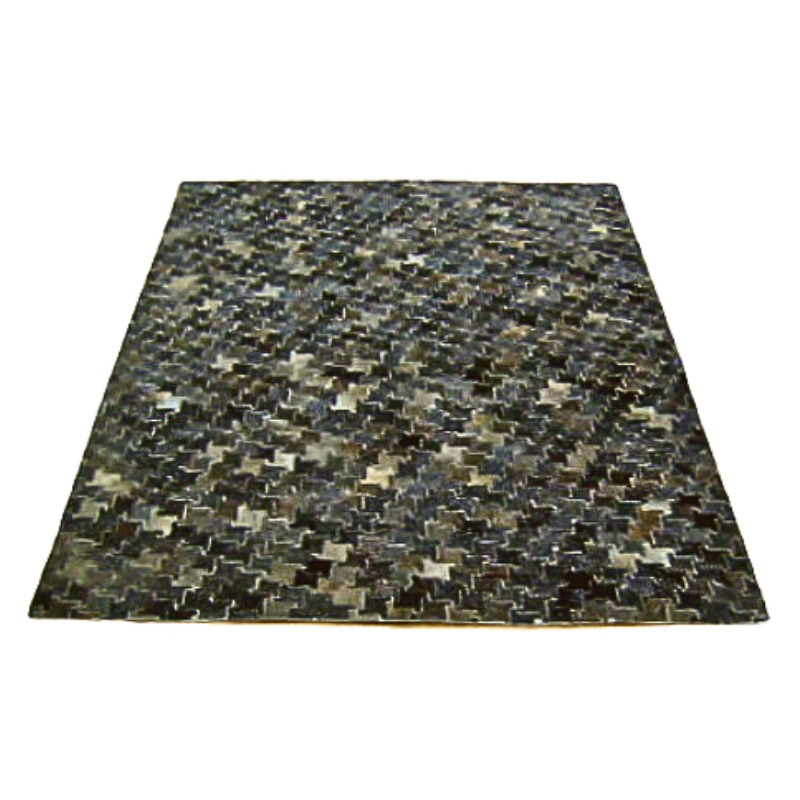 Χαλί Δερμάτινο Σκούρο Καφέ Pedigre