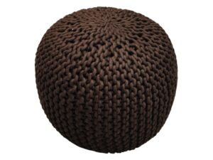 Πουφ Καφέ HK-3 Pouf