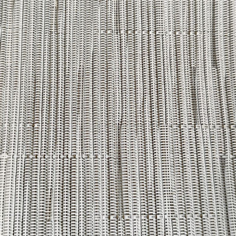 Διάτρητο Ύφασμα Ζακάρ Ασημί 2×1 κωδ. 703