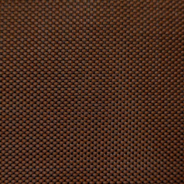 Ύφασμα Εξωτερικού Χώρου Διάτρητο Καφέ Με Μαύρο 2x1 κωδ 23