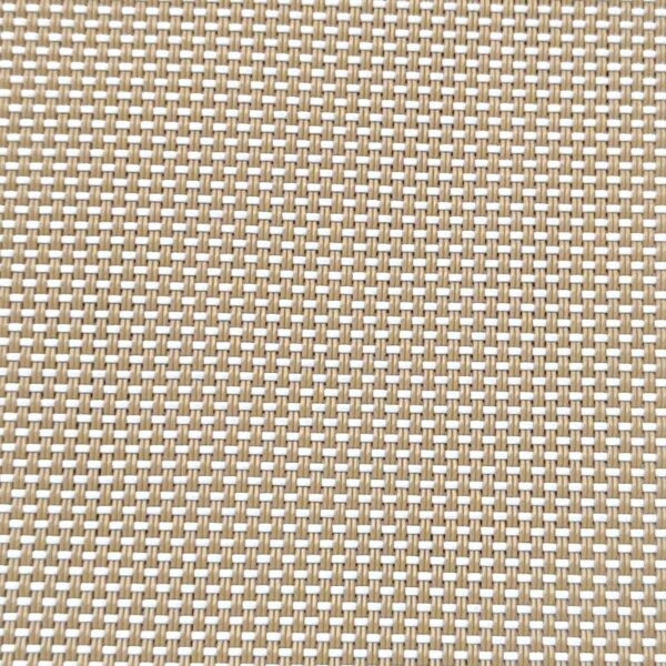 Ύφασμα Εξωτερικού Χώρου Διάτρητο Μπέζ Με Εκρού 2x1 κωδ 10