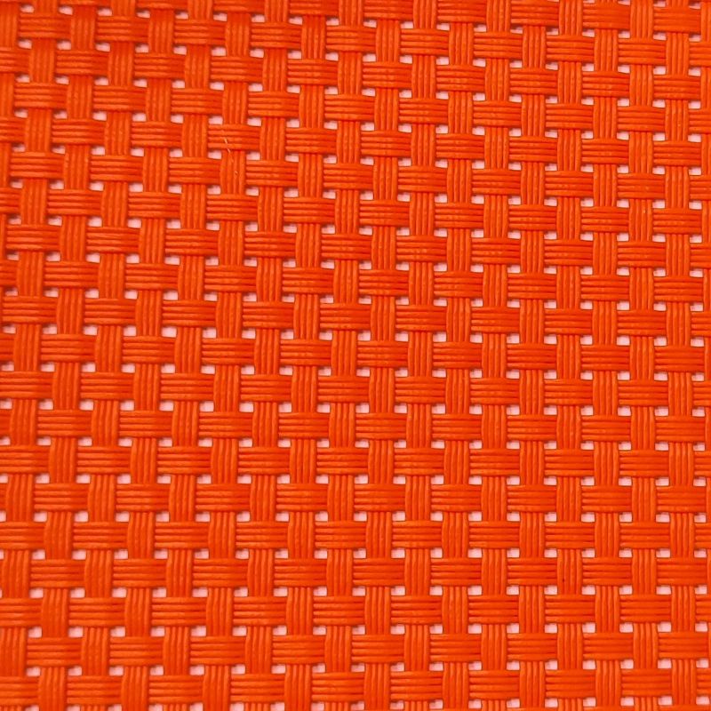 Ύφασμα Εξωτερικού Χώρου Διάτρητο Πορτοκαλί 4x4 κωδ 5121