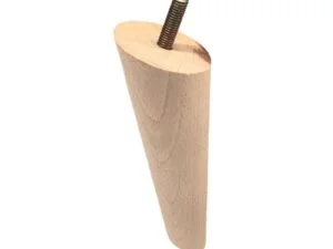 Ξύλινο Πόδι Επίπλου Λοξό Ύψος 15cm – 8942