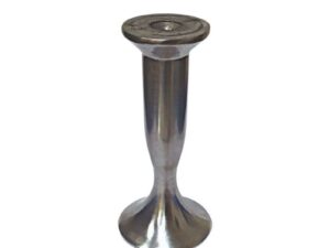 Μεταλλικό Πόδι Επίπλου Ματ Ύψος 12cm 6071-001