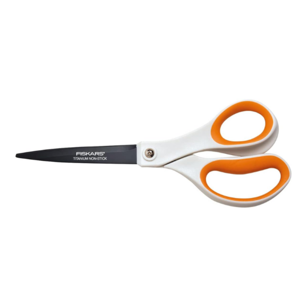 Ψαλίδι Αντικολλητικό Με Λεπίδες Τιτανίου Fiskars Titanium Nonstick Scissor 21cm 1004721