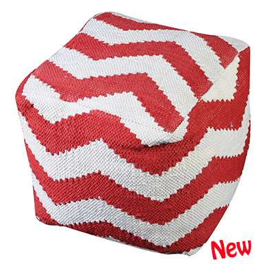 poyf-skampo-ivory-kokkino-chevron-pouf