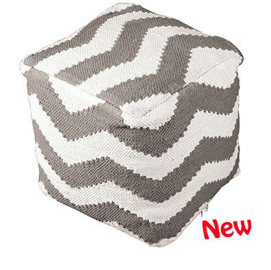 poyf-skampo-ivory-xaki-chevron-pouf