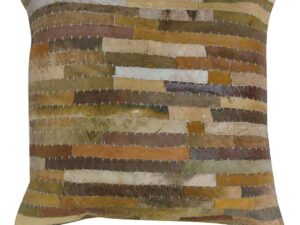 Διακοσμητικό Μαξιλάρι Patchwork Σκούρο Καφέ KB-157