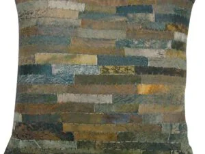 Διακοσμητικό Μαξιλάρι Patchwork Σκούρο Καφέ KB-157B