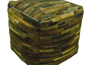 Δερμάτινο Σκαμπό Καφέ KB-89 Bean Bag