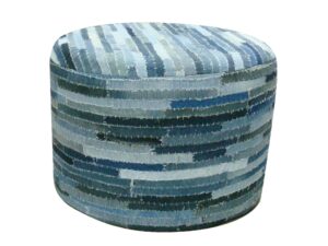 Σκαμπό Ανοιχτό Μπλε KB-240 Round Stool