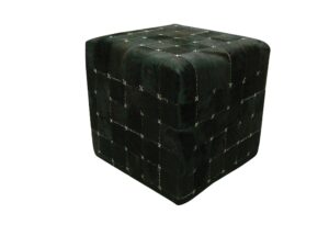 Δερμάτινο Σκαμπό Μαύρο KB-268 Stool