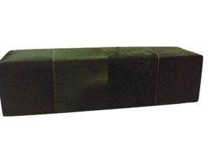 Δερμάτινο Σκαμπό Μπλοκ Σκούρο Καφέ Super Block Sofa
