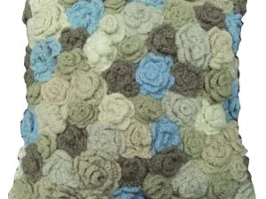 Διακοσμητικό Μαξιλάρι Patchwork Ivory Με Μπεζ VJ-79