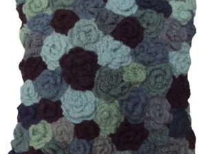 Διακοσμητικό Μαξιλάρι Patchwork Γκρι Με Μπλε VJ-79