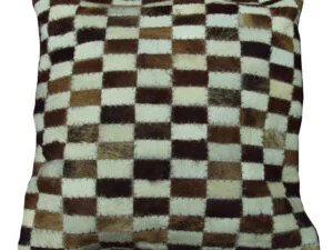 Διακοσμητικό Μαξιλάρι Patchwork Μπεζ Με Καφέ KB-105 035