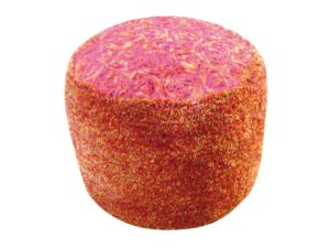 Πουφ Σκαμπό Κόκκινο Με Terra YG-07 Pouf