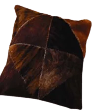 Διακοσμητικό Μαξιλάρι Patchwork Καφέ KB-260