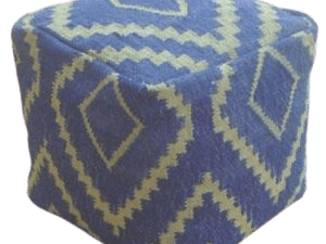 Πουφ Μπλε Με Πράσινο NS-37A Bean Bag