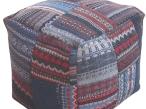 Πουφ Πολύχρωμο Patchwork 24 B.Bag