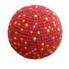 poyf-skampo-kokkino-roz-balls-rug-pouf