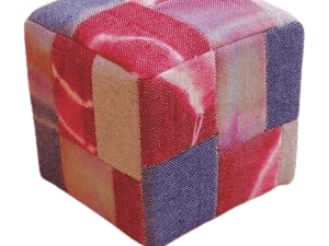 Σκαμπό Πολύχρωμο Patchwork – 20