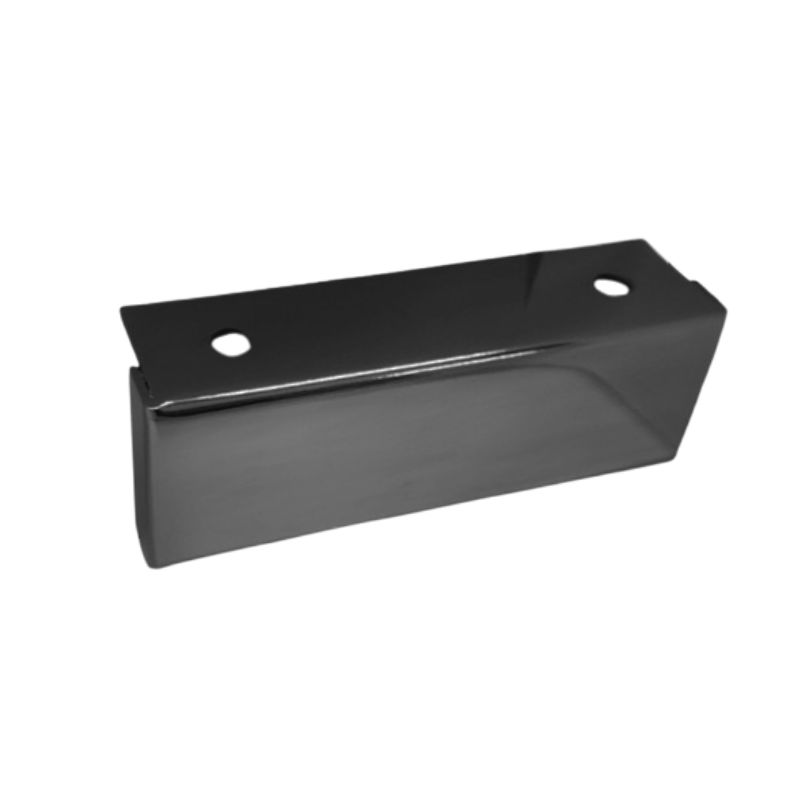 Μεταλλικό Πόδι Γωνιακό Μαύρο Νίκελ Ύψος 6cm - KA0481