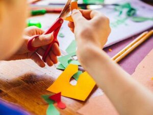 Ψαλίδι Παιδικό Για Αριστερόχειρες 8+ Ετών Fiskars Classic Kids LeftHanded 13cm 1005169