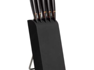Fiskars Σετ Μαχαίρια 5τμχ Με Βάση Από Ανοξείδωτο Ατσάλι 1003099