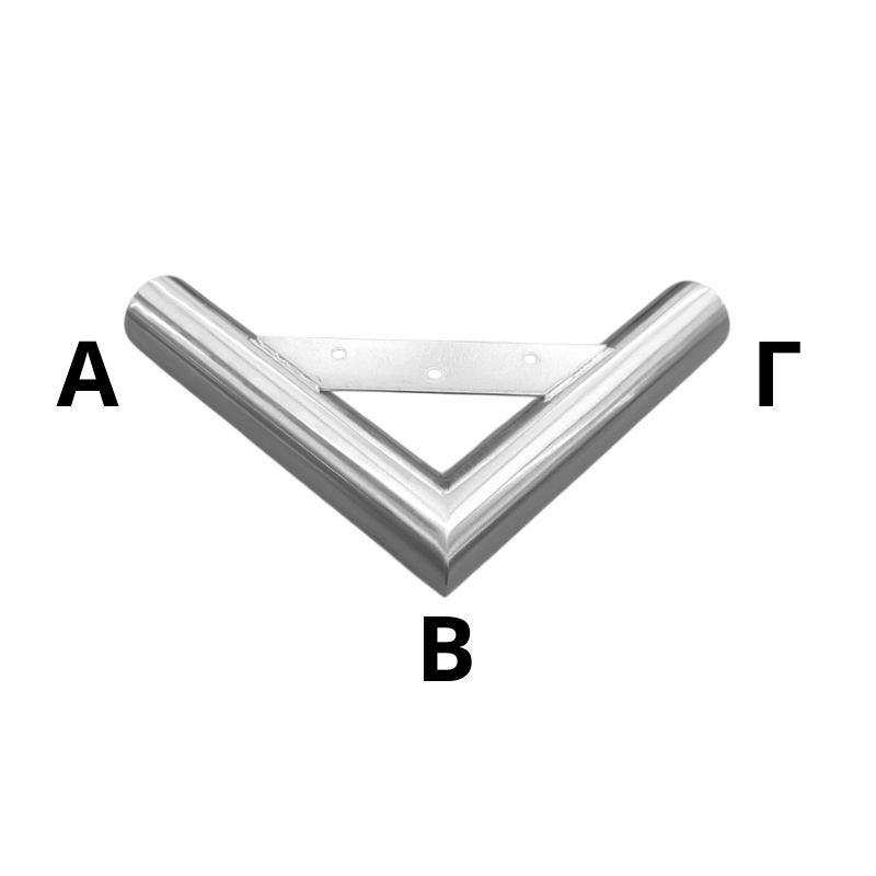 Χαμηλή Γωνία Επίπλου Ματ AB19,7cm x BΓ19,7cm x Ύψος 3,8cm - KA353B-2