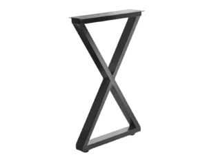 Μεταλλικό Πόδι Τραπεζιού Black Sand Πλάτος 40cm x Ύψος 70cm TL-8