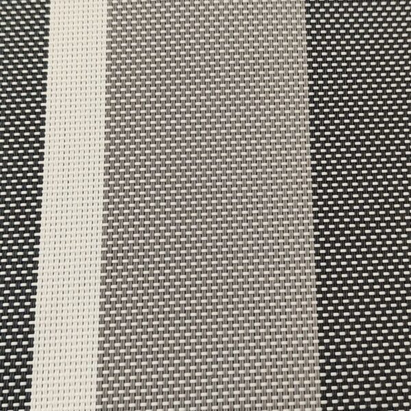 Ύφασμα Εξωτερικού Χώρου Διάτρητο Ριγέ Μπεζ με Εκρού 2×1 κωδ 800