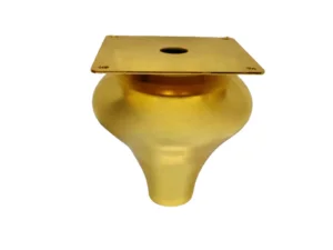 Μεταλλικό Πόδι Επίπλου Χρυσό Ύψος 13cm Salo – 870 | 6565-902