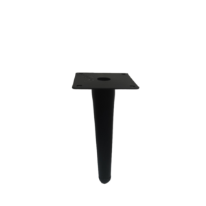 Μεταλλικό Πόδι Επίπλου Κωνικό Μαύρο Ύψος 12cm Ago-22 6868-298